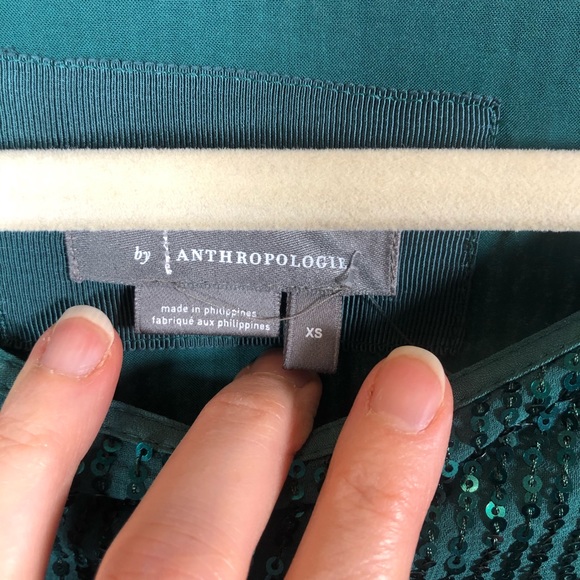 ✨Anthropologie Starling Sequined Tunic - Picture 6 of 8